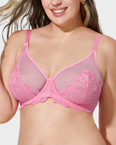 Full Coverage Lace Minimizer Bra